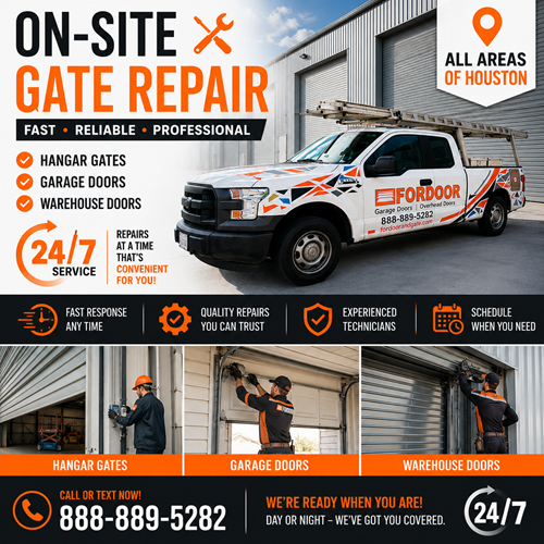 Easy Garage Door Service Houston | Fast Repairs & Free Estimates